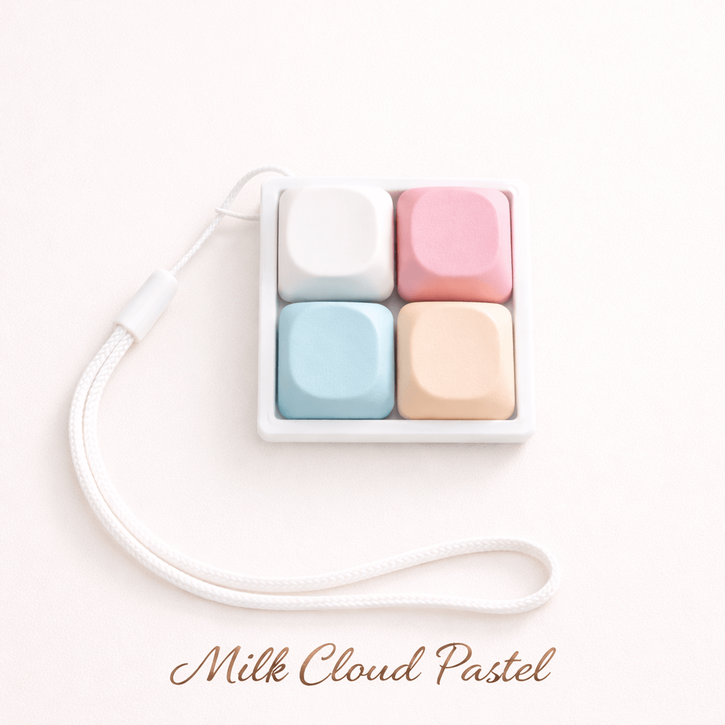 Classic 4-Key MOA 2x2 Tetris Keyboard Fidget Clicker