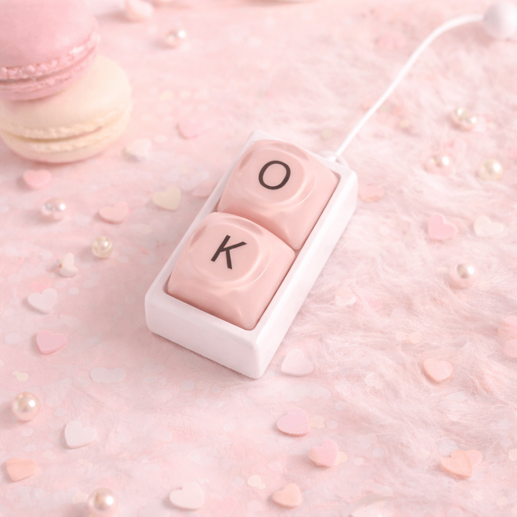 Custom Alphabet Letter Keyboard Fidget Clicker