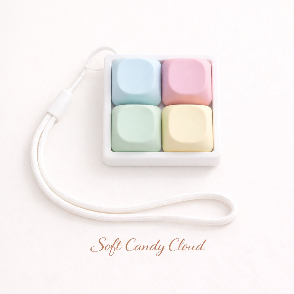 Custom 4-Key MOA 2x2 Tetris Keyboard Fidget Clicker