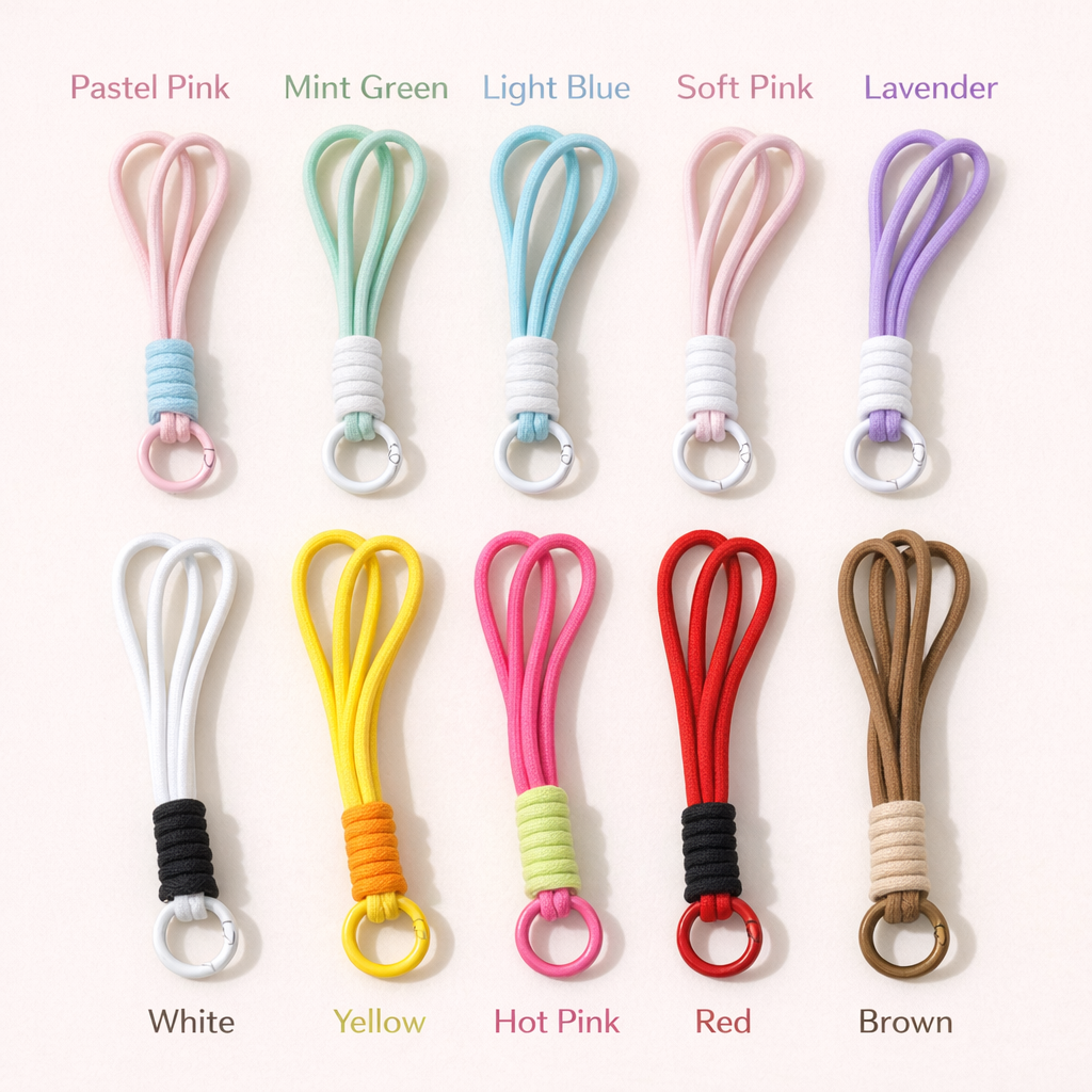 Latte & Heart Coffee Cup Keyboard Clicker Keychain