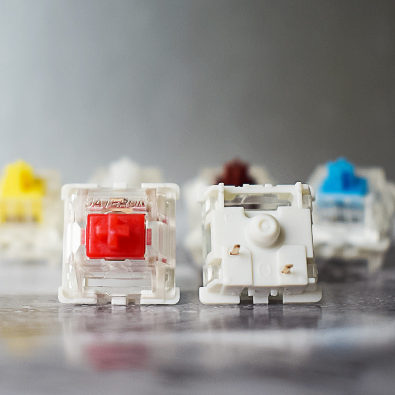 Toytiti mechanical switch options for thocky and creamy fidget clickers