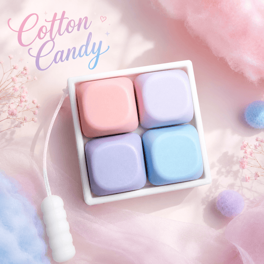 Toytiti Classic 4-Key 2x2 Tetris MOA Keyboard Fidget Clicker in Cotton Candy colors for adult desk use