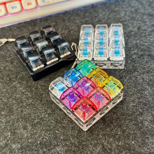 Toytiti RGB light keyboard fidget clickers with real switch feedback