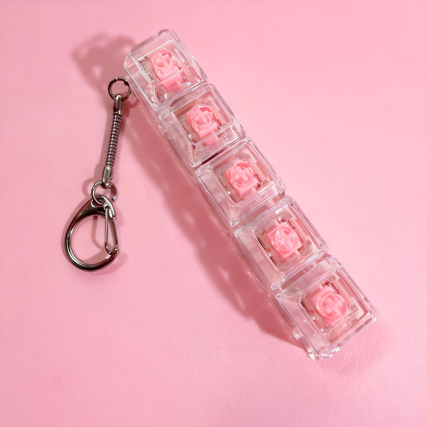 4-Key Keyboard Fidget with RGB Light