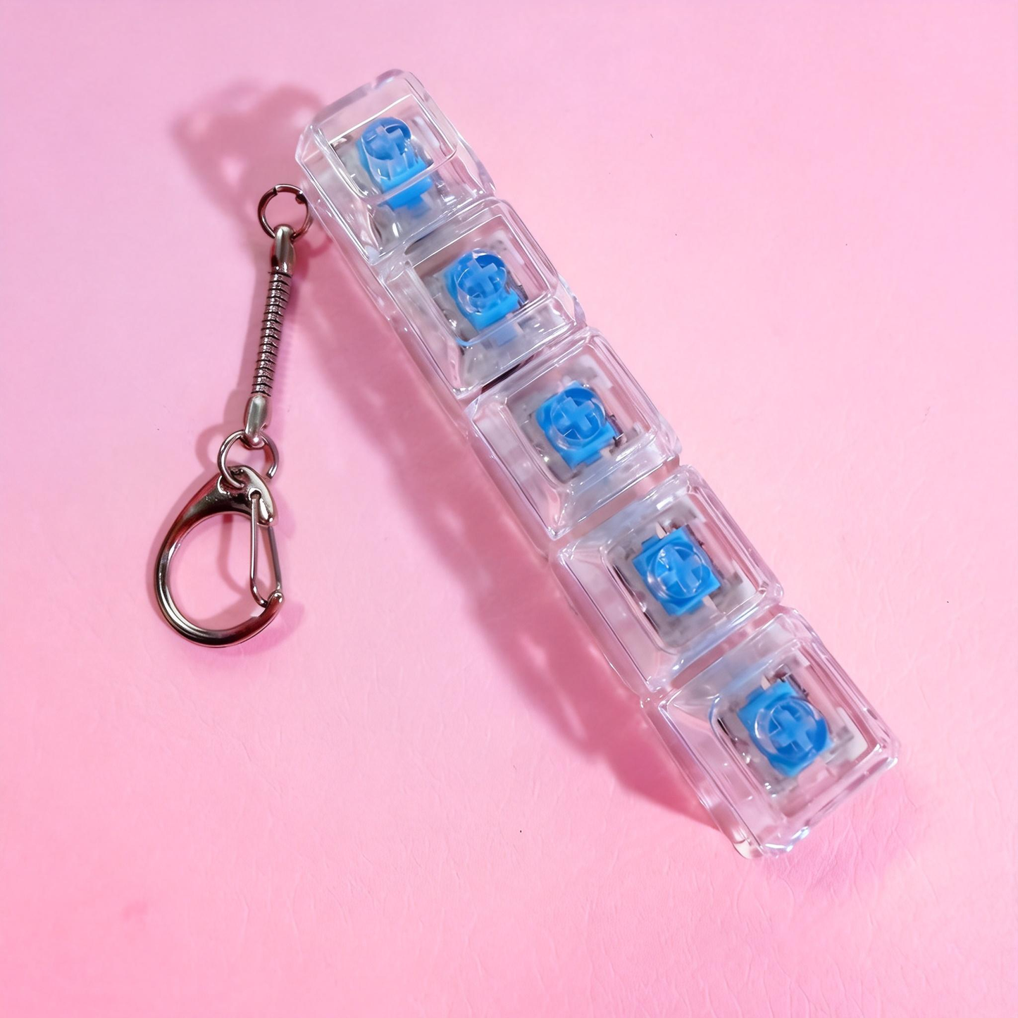 4-Key Keyboard Fidget with RGB Light