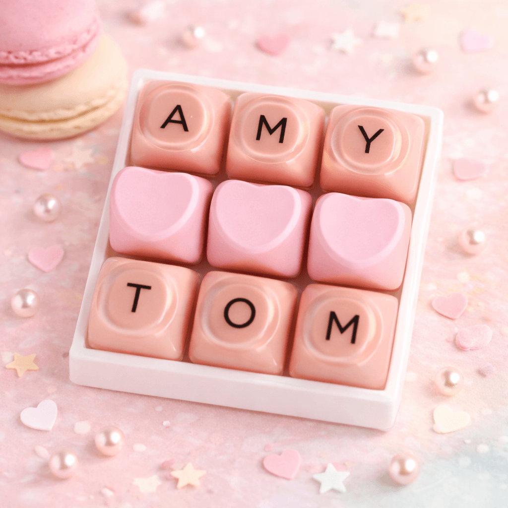 Custom Alphabet Letter Keyboard Fidget Clicker