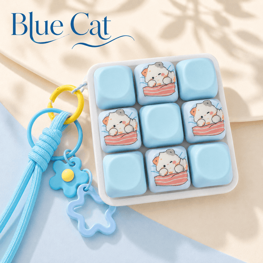 Classic Bunny Cat 9-Key Fidget Clicker