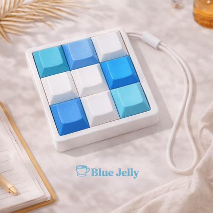 Classic 9 Key Fidget Clicker DSA-Profile Keycaps