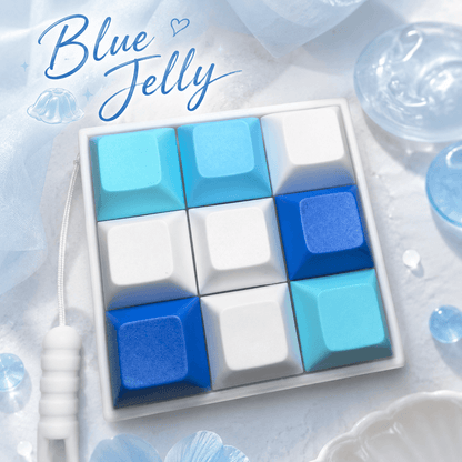 Classic 9 Key Fidget Clicker DSA-Profile Keycaps