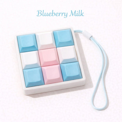 Minimalist Custom 9 Key Keyboard Fidget Clicker