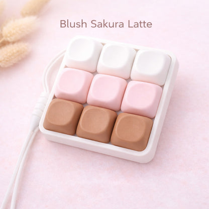 Classic 9 Key Keyboard Fidget Clicker MOA-Profile Keycaps