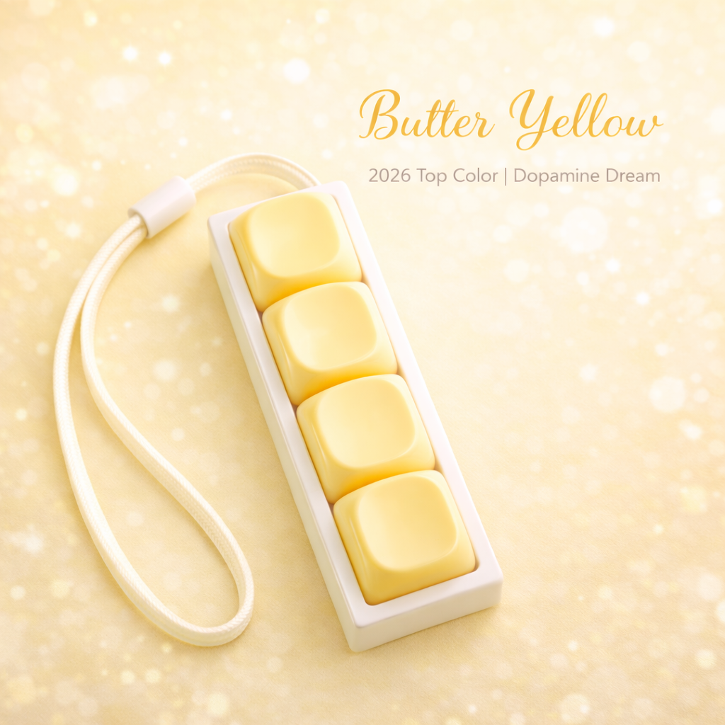 Custom 4-Key MOA Jelly Key Caps Keyboard Fidget Clicker