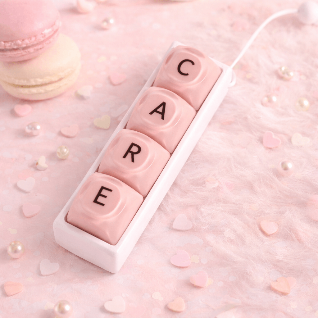 Custom Alphabet Letter Keyboard Fidget Clicker