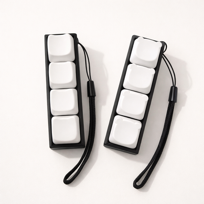 4-Key Cat Paw & Bear Keyboard Fidget Clicker