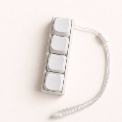 4-Key Cat Paw & Bear Keyboard Fidget Clicker