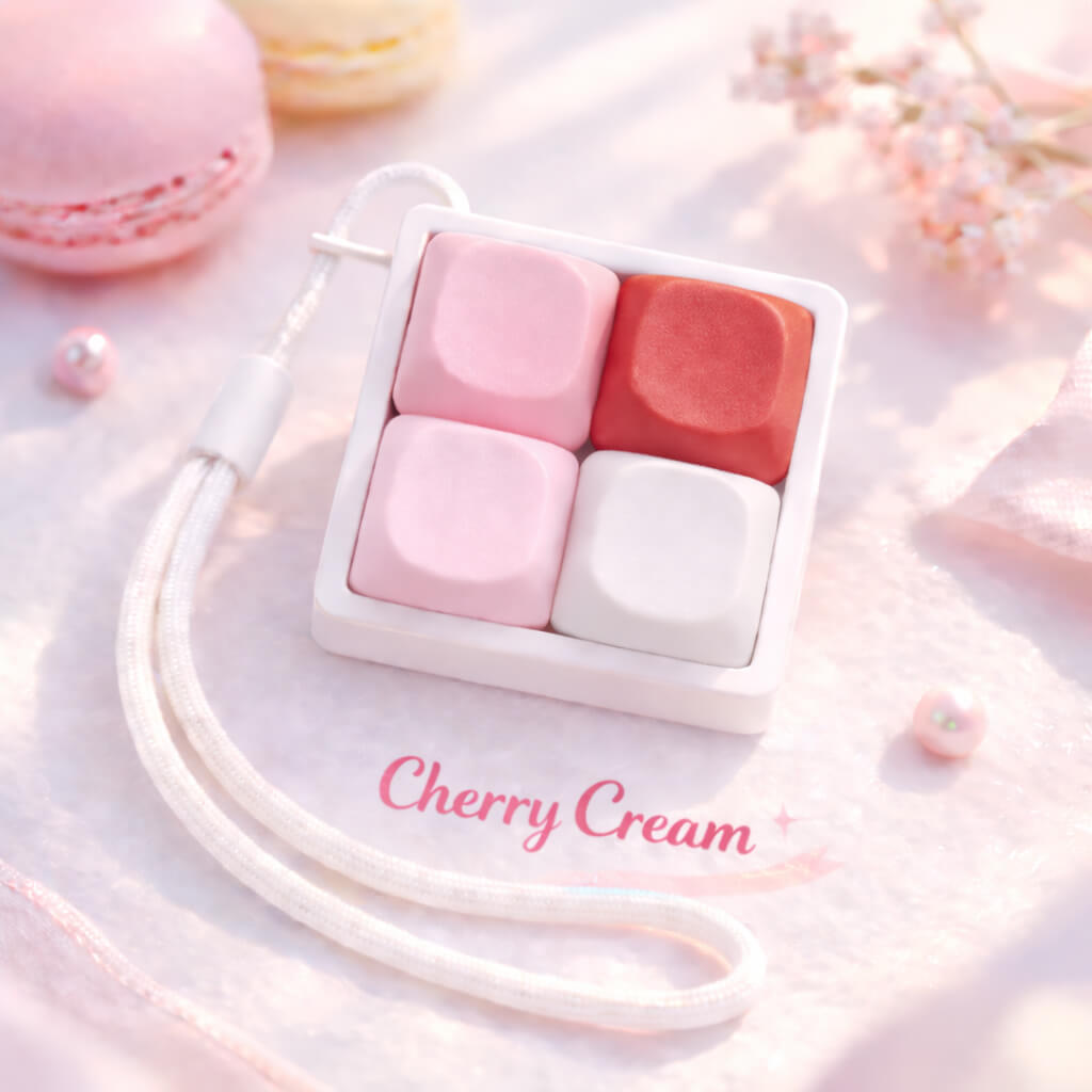 Custom 4-Key MOA 2x2 Tetris Keyboard Fidget Clicker