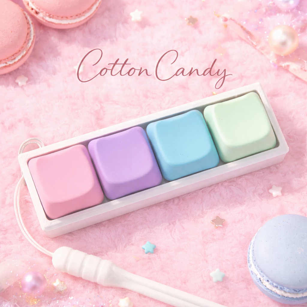 4-Key Cat Paw & Bear Keyboard Fidget Clicker