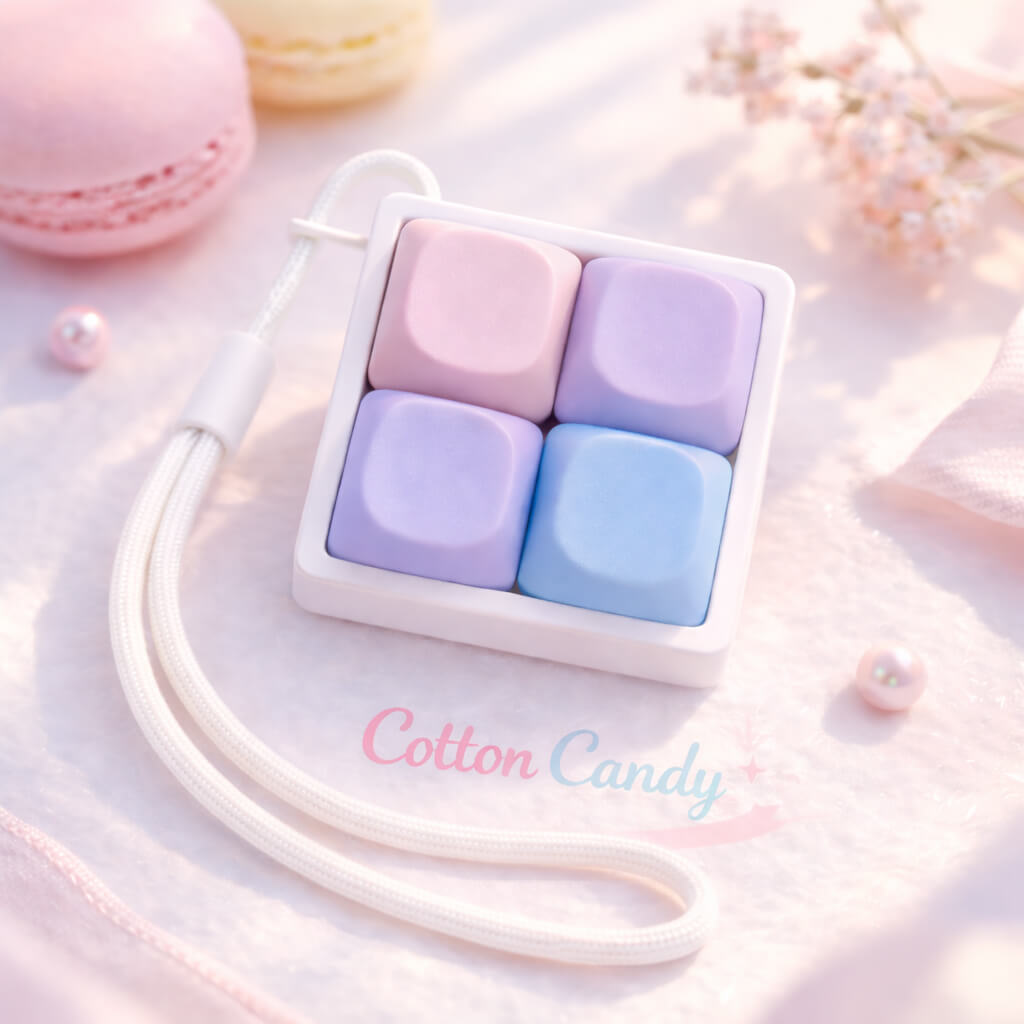 Custom 4-Key MOA 2x2 Tetris Keyboard Fidget Clicker