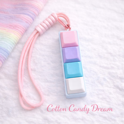 Classic 4-Key Mechanical Keyboard Fidget Clicker