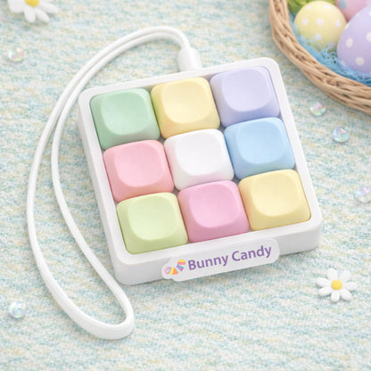 Custom 9 Key Fidget Clicker MOA-Profile Keycaps