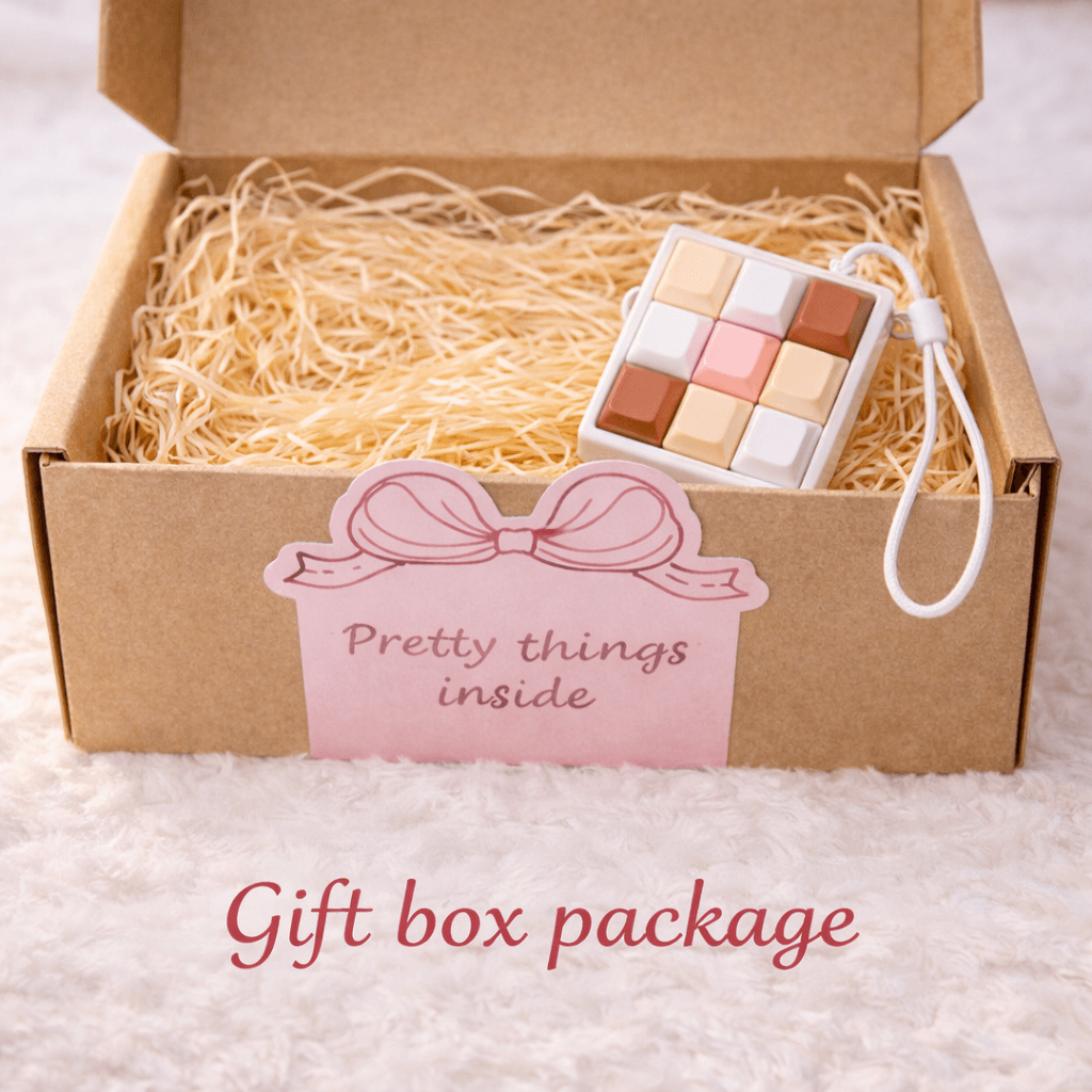 Classic 9 Key Fidget Clicker DSA-Profile Keycaps