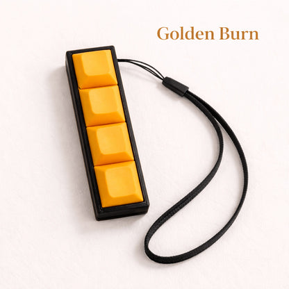 Classic  Minimalist 4-Key Keyboard Fidget Clicker