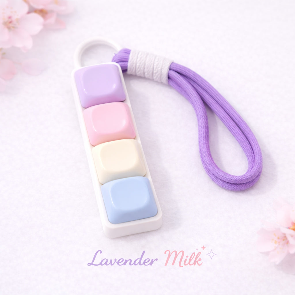 Custom 4-Key MOA Jelly Key Caps Keyboard Fidget Clicker