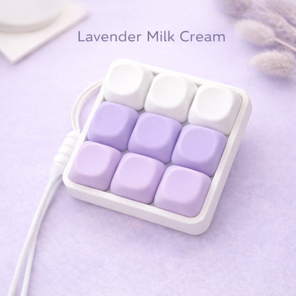 Classic 9 Key Keyboard Fidget Clicker MOA-Profile Keycaps