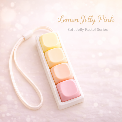 Custom 4-Key MOA Jelly Key Caps Keyboard Fidget Clicker