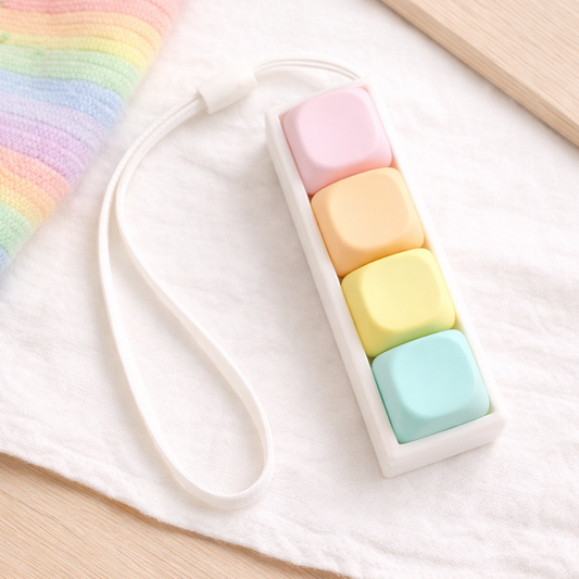 Custom 4-Key MOA Keyboard Fidget Clicker Switch Tester