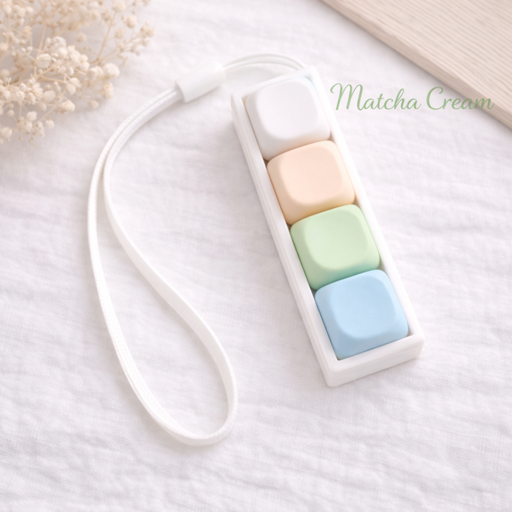 Custom 4-Key MOA Keyboard Fidget Clicker Switch Tester