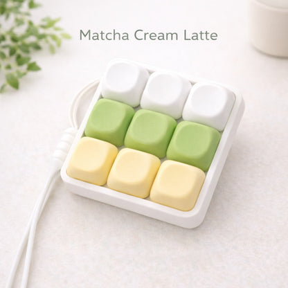 Classic 9 Key Keyboard Fidget Clicker MOA-Profile Keycaps