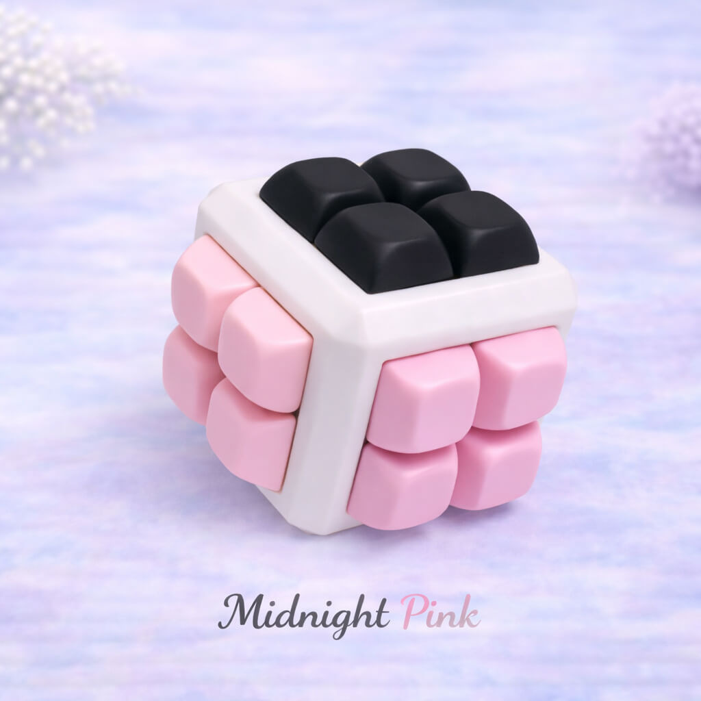 Minimalist Custom 9-Key Mechanical Keyboard Fidget Toy | Real
