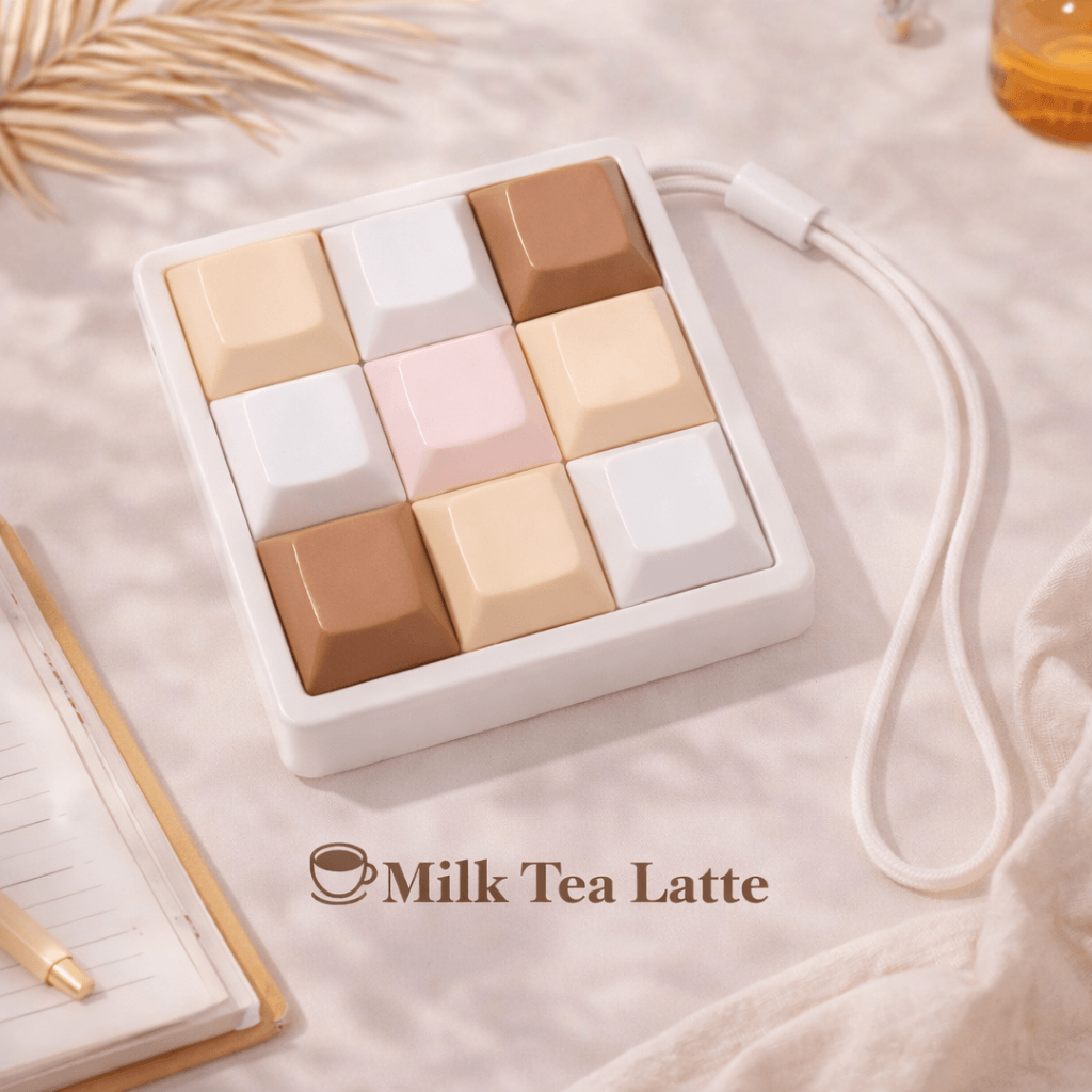 Classic 9 Key Fidget Clicker DSA-Profile Keycaps