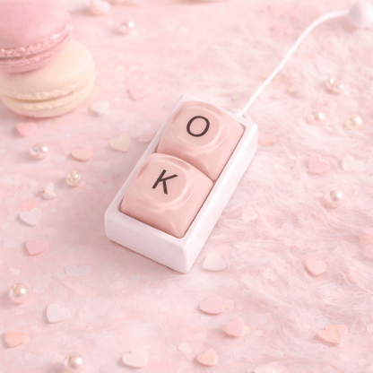 Custom Alphabet Letter Keyboard Fidget Clicker