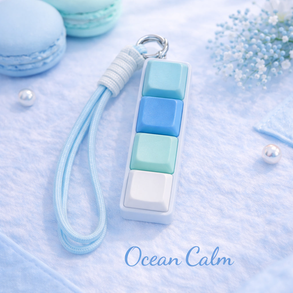 Classic 4-Key Mechanical Keyboard Fidget Clicker