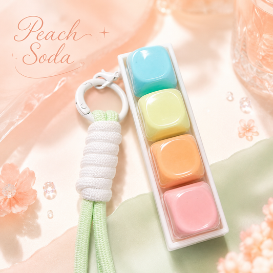 Classic 4-Key MOA Jelly Key Caps Keyboard Fidget Clicker