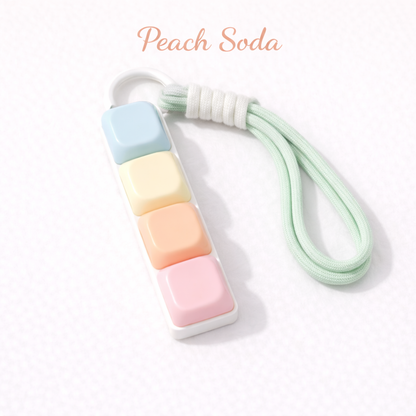 Classic 4-Key MOA Jelly Key Caps Keyboard Fidget Clicker