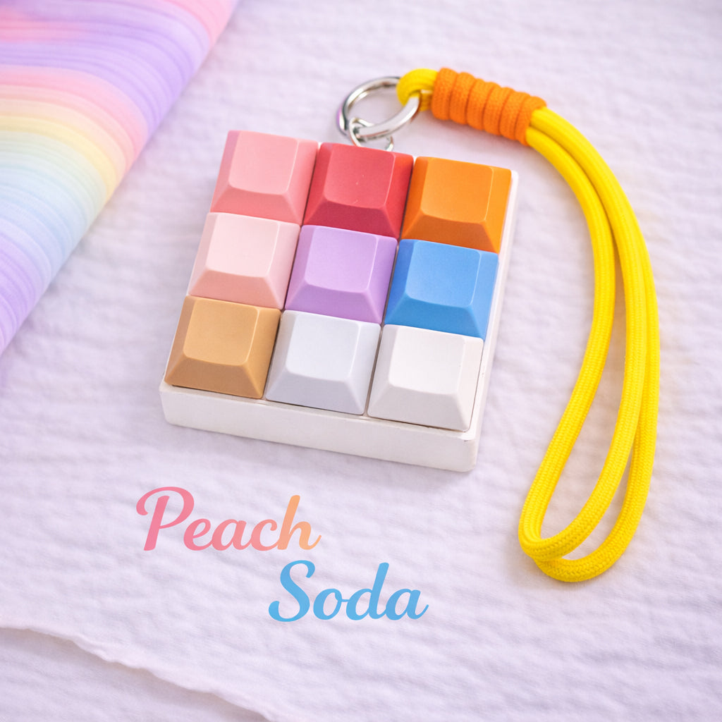 Custom 9 Key Mechanical Keyboard Fidget Toy