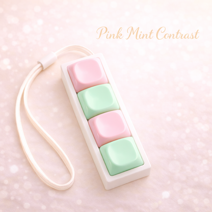 Custom 4-Key MOA Jelly Key Caps Keyboard Fidget Clicker