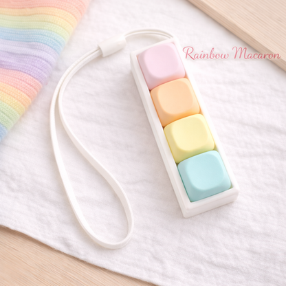 Classic 4-Key MOA Keyboard Fidget Clicker Switch Tester