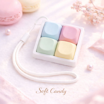 Custom 4-Key MOA 2x2 Tetris Keyboard Fidget Clicker