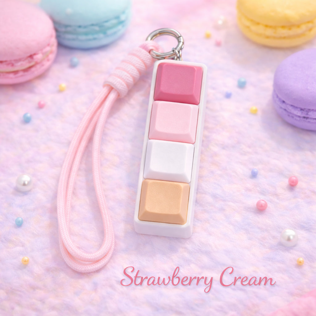 Classic 4-Key Mechanical Keyboard Fidget Clicker