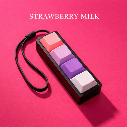 Custom 4-Key Keyboard Fidget Clicker DSA Low-profile Keycaps