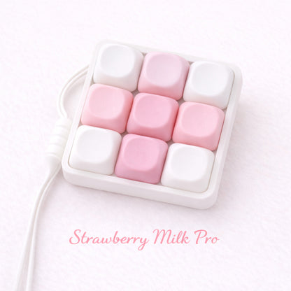 Classic 9 Key Keyboard Fidget Clicker MOA-Profile Keycaps