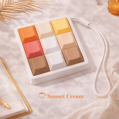 Classic 9 Key Fidget Clicker DSA-Profile Keycaps