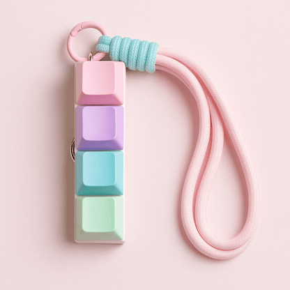 Classic 4-Key Mechanical Keyboard Fidget Clicker