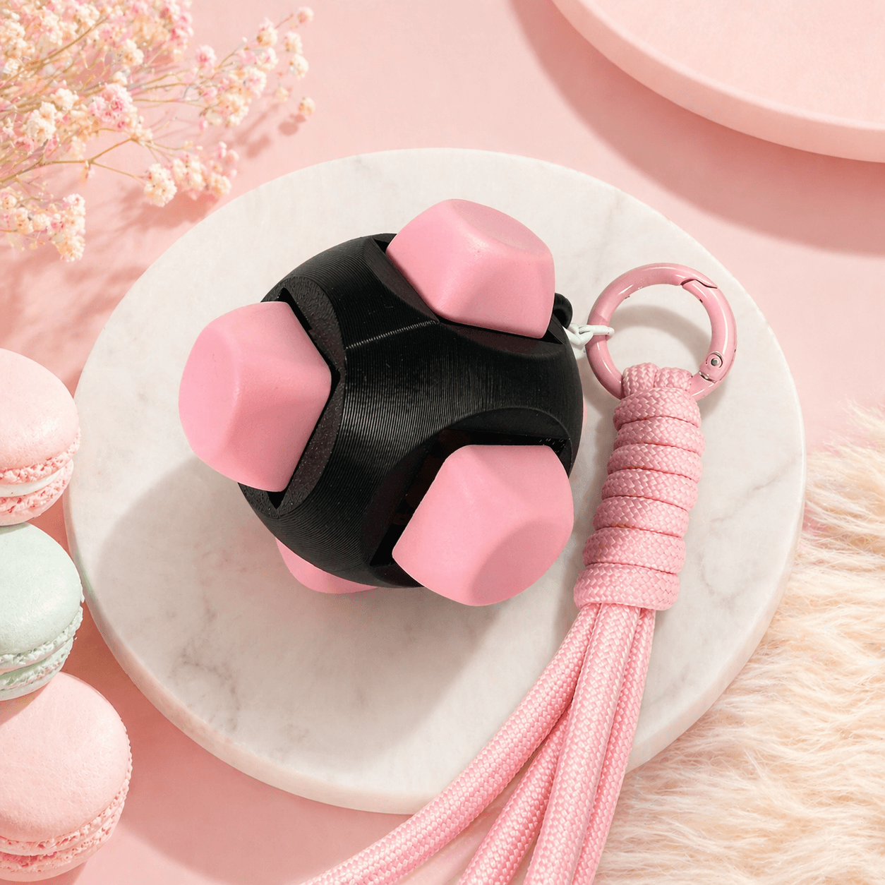 Classic 6-Key Fidget Clicker Cube Switch Tester Mini Keyboard