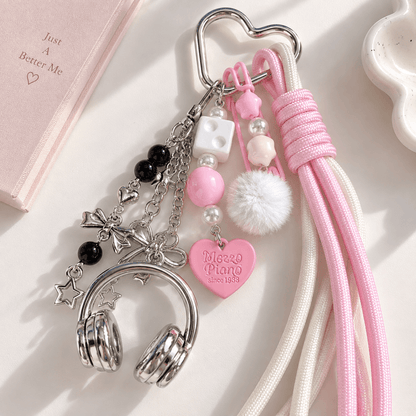 Classic 6-Key Heart 2x3 Fidget Clicker