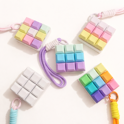 Custom 9 Key Mechanical Keyboard Fidget Toy